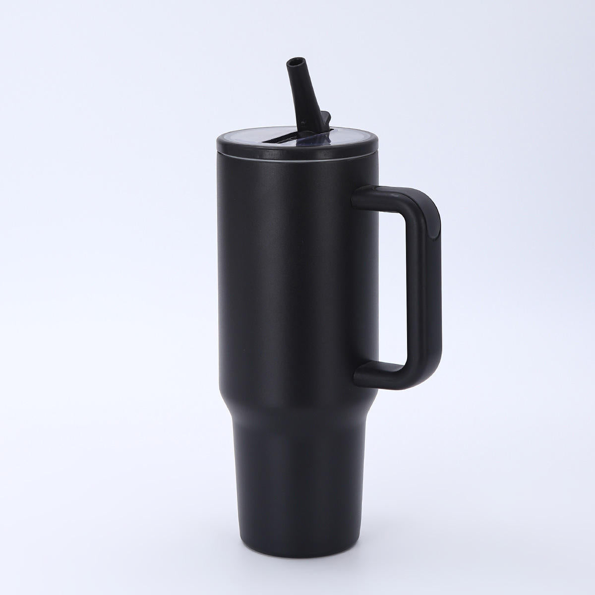 Custom Logo Spill Proof Hydro Traveler Mug 40 oz Insulated Stainless Steel Tumbler with Handle and Flip Straw